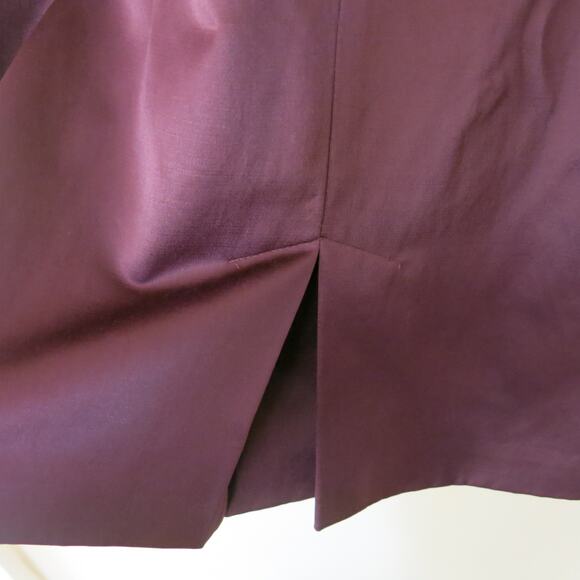 VINTAGE MAGGY LONDON *NWT* Cocktail Party Formal Dress Size 8 Sleeveless Purple - Picture 5 of 9